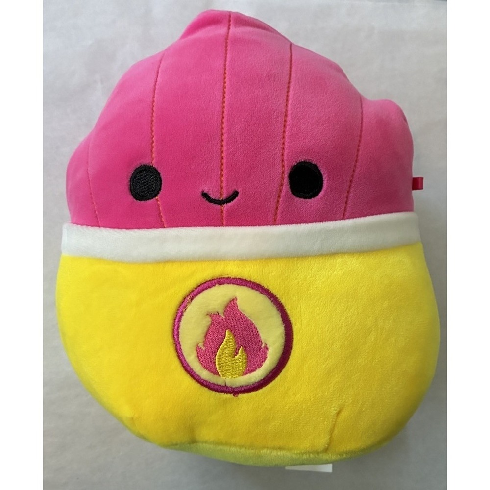 Squishmallow 8 inch Mariska the Flamin' Hot Fries neon plush!